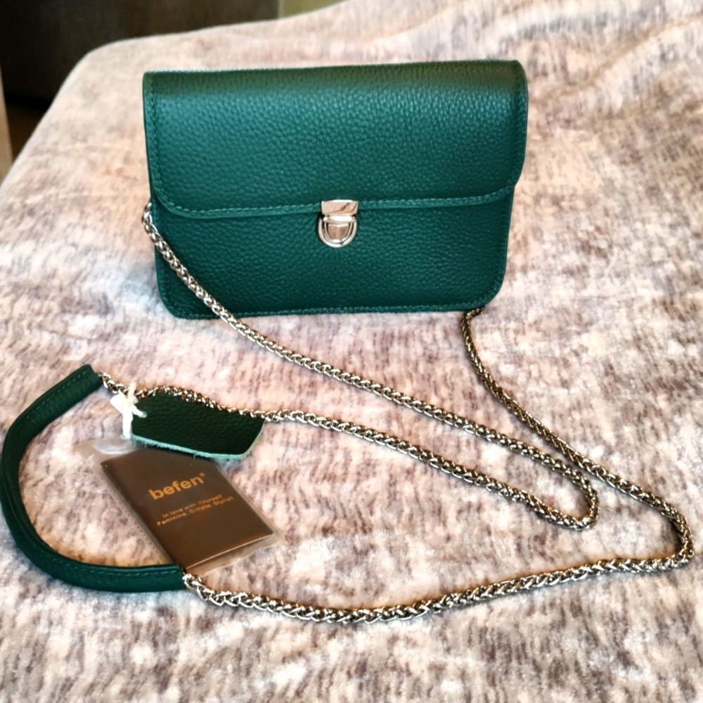 NWT Genuine Leather Befen Mini Bag